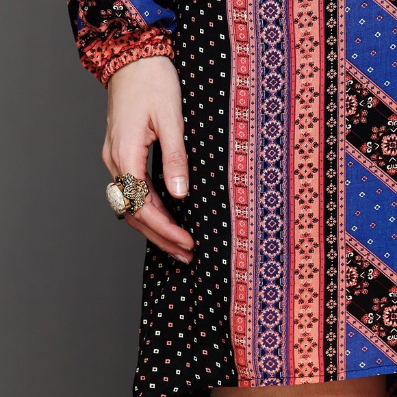 Free People Peacemaker boho peasant dress XS / S - Picture 4 of 6